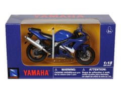 Carmotion Model 1:18, YAMAHA YZF-R6, modra