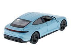 Carmotion Model 1:32, RMZ Porsche Taycan Turbo S, 2020, modra