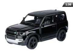 Carmotion Model 1:36, Kinsmart, Land RoverDefender, črn (A747LRDCZ)