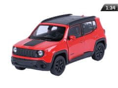 Carmotion Model 1:34, JEEP Renegade Trailhawk, rdeč (A880JRTC)