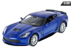 Carmotion Model 1:32, RMZ Chevrolet Corvette, Grand Sport, temno modra