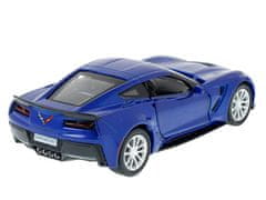 Carmotion Model 1:32, RMZ Chevrolet Corvette, Grand Sport, temno modra