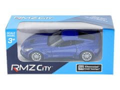 Carmotion Model 1:32, RMZ Chevrolet Corvette, Grand Sport, temno modra