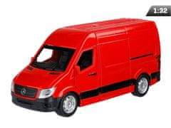 Carmotion Model 1:32, Mercedes-Benz Sprinter, rdeč