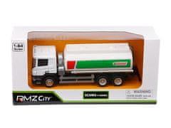 Carmotion Model 1:64, SCANIA P-Series, cisterna Castrol, bela