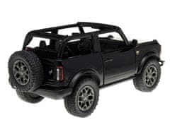 Carmotion Model 1:34, 2022 Ford Bronco Open Top, črn (A11767CZ)