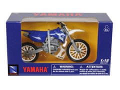 Carmotion Model 1:18, YAMAHA YZ 450F, modra (M05604FNI)