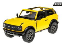 Carmotion Model 1:34, 2022 Ford Bronco Open Top, rumen (A11767Z)