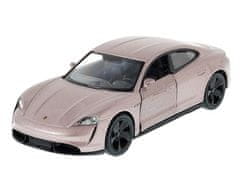 Carmotion Model 1:32, RMZ Porsche Taycan Turbo S, 2020, roza