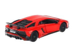 Carmotion Model 1:32, RMZ Lamborghini Aventador LP750-4 SV, rdeč