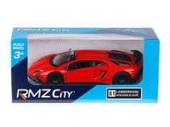 Carmotion Model 1:32, RMZ Lamborghini Aventador LP750-4 SV, rdeč