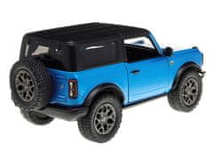 Carmotion Model 1:34, 2022 Ford Bronco Hard Top, modra (A11768N)