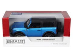 Carmotion Model 1:34, 2022 Ford Bronco Hard Top, modra (A11768N)