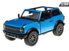 Carmotion Model 1:34, 2022 Ford Bronco Open Top, moder (A11767N)