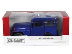 Carmotion Model 1:26, 1971 Jeep DJ-5B, temno modra (A11764G)