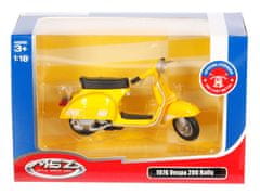 Carmotion Model 1:18, 1976 Vespa 200 Rally, rumena