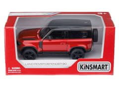 Carmotion Model 1:36, Kinsmart, Land Rover Defender, rdeč (A747LRDC)