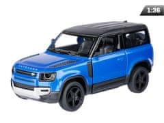 Carmotion Model 1:36, Kinsmart, Land Rover Defender, moder (A747LRDNI)