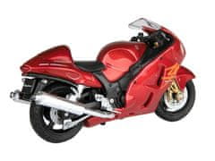 Carmotion Model 1:18, SUZUKI HAYABUSA, rdeč (M144SUHAYAC)