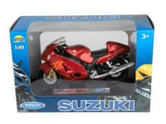 Carmotion Model 1:18, SUZUKI HAYABUSA, rdeč (M144SUHAYAC)