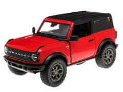 Carmotion Model 1:34, 2022 Ford Bronco Hard Top, rdeč (A11768C)