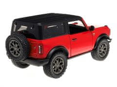 Carmotion Model 1:34, 2022 Ford Bronco Hard Top, rdeč (A11768C)