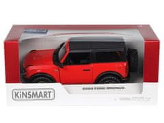 Carmotion Model 1:34, 2022 Ford Bronco Hard Top, rdeč (A11768C)