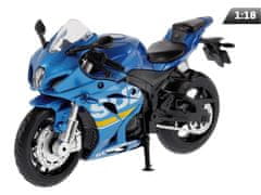 Carmotion Model 1:18, SUZUKI GSX-R1000, modra