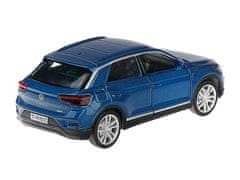 Carmotion Model 1:32, RMZ Volkswagen T-ROC, temno modra