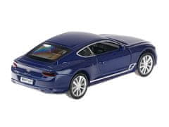 Carmotion Model 1:32, RMZ Bentley Continental GT, temno modra