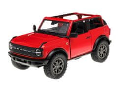 Carmotion Model 1:34, 2022 Ford Bronco Open Top, rdeč (A11767C)