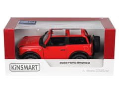 Carmotion Model 1:34, 2022 Ford Bronco Open Top, rdeč (A11767C)