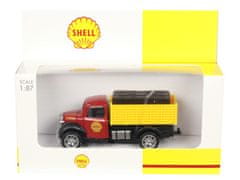 Carmotion Model 1:87, Shell Old Timer z odprto prikolico in tovorom