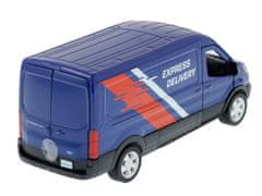 Carmotion Model 1:43, RMZ Ford Transit Van 2018, modra