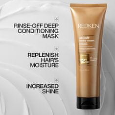 Redken All Soft Heavy Cream (Super Treatment) mehčalna maska za suhe in lomljive lase (Neto kolièina 250 ml)