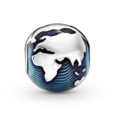 Pandora Srebrna sponka Blue Planet 799429C01