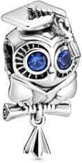 Pandora Srebrna maturantska perla Clever Owl 798907C01