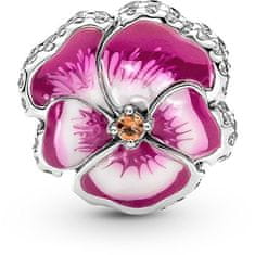 Pandora Decent Silver Bead Pink Violet Moments 790777C01