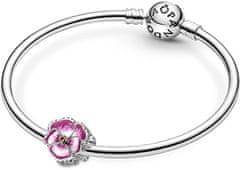 Pandora Decent Silver Bead Pink Violet Moments 790777C01