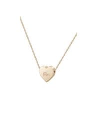 Lacoste Ogrlica Decent Rose Gold Heart 2040395