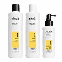 Nioxin Negovalni set za fine, rahlo razredčene naravne lase Sistem 1