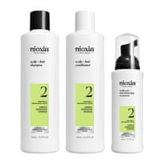 Nioxin Negovalni set System 2 za fine, močno razredčene naravne lase