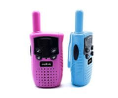 maXlife MXWT-100 walkie talkie komplet, roza/moder