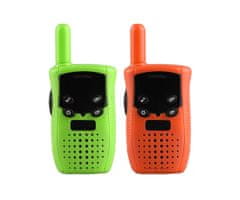 maXlife MXWT-100 walkie talkie komplet, oranžen/zelen