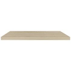 Vidaxl Stenska polica barva hrasta 90x23,5x3,8 cm MDF