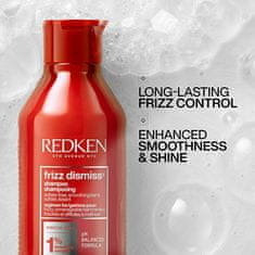 Redken Izravnalni šampon za neurejene in frizzy lase Frizz Dismiss (Shampoo) (Neto kolièina 300 ml)