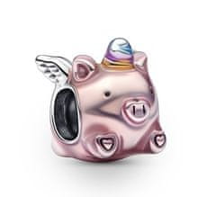 Pandora Igriva srebrna perla Flying Unicorn Piggy 792573C01