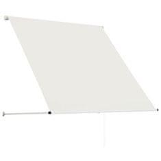 Vidaxl Zložljiva tenda 150x150 cm krem