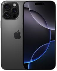 iPhone 16 Pro Max pametni telefon, 256 GB, Black Titanium (mywv3sx/a)