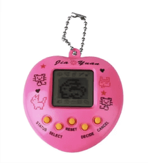 BestDeals Retro igrača Electronic pets v roza barvi